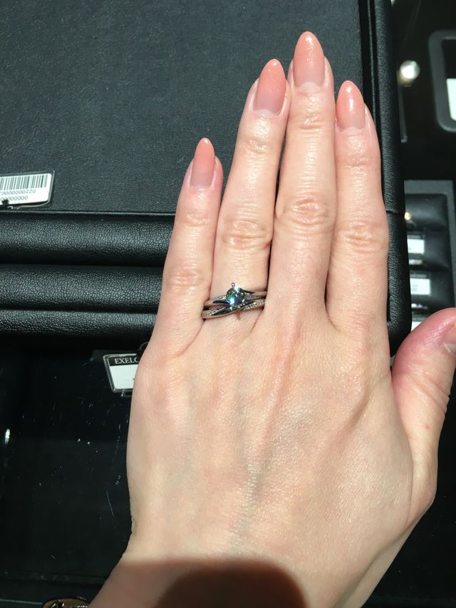 ダイヤモンドを乗せてもらいました。