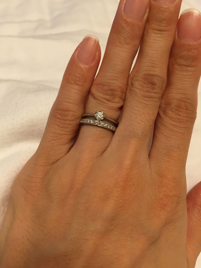 婚約指輪のフローラ、結婚指輪のフェリーチェ