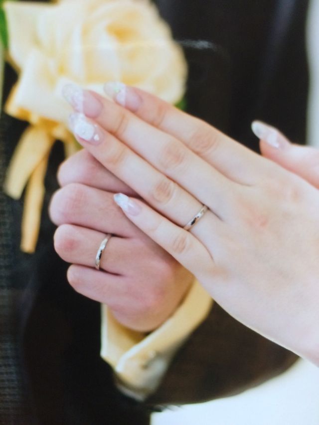 結婚式での写真です