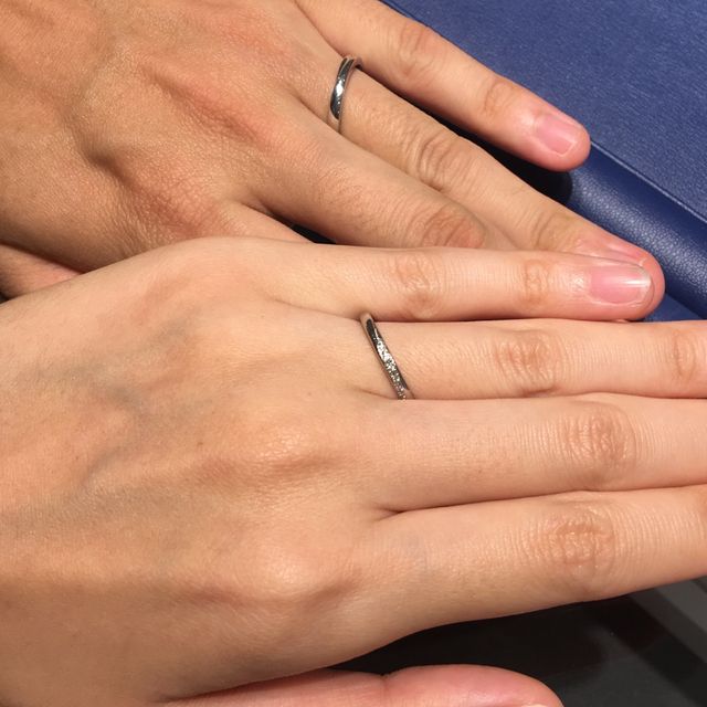 ストレートタイプのペアです。