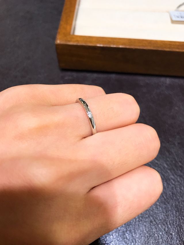 つけ心地がとてもいいリングでした
