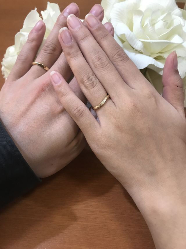結婚指輪です♪