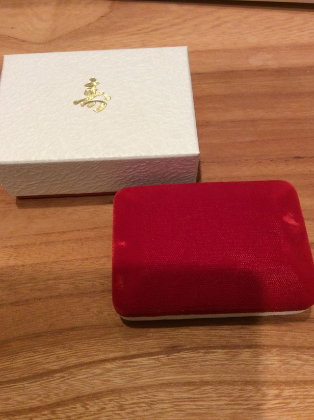 ザ、結婚指輪という感じでこれも趣があります