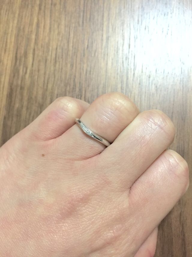 関節が太いので細身を選びました