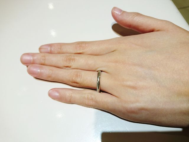 指にとても馴染みがよく、柔らかいデザインが気に入っています。