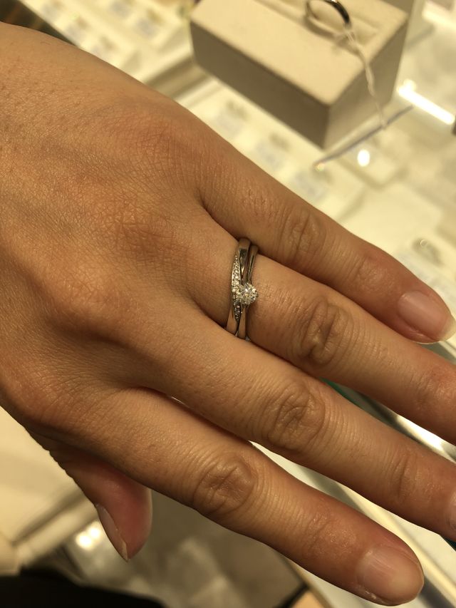 婚約指輪・結婚指輪組み合わせ