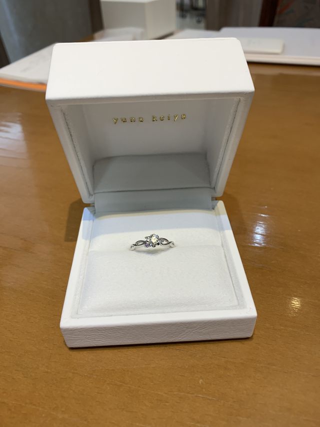 婚約指輪！