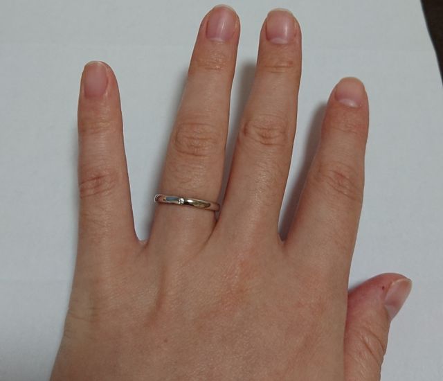 着用時の写真です。