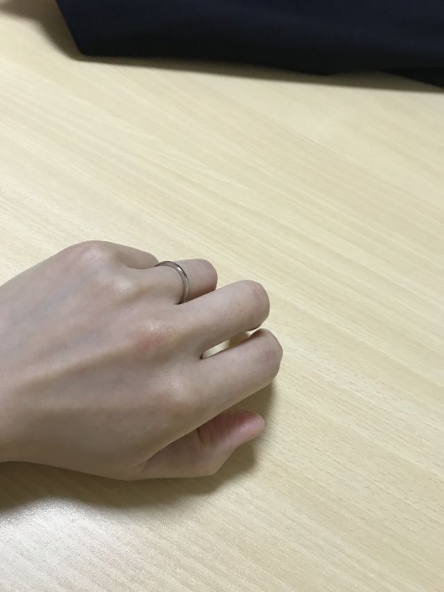 結婚指輪ムナカタさんで作っていただいて大満足です
