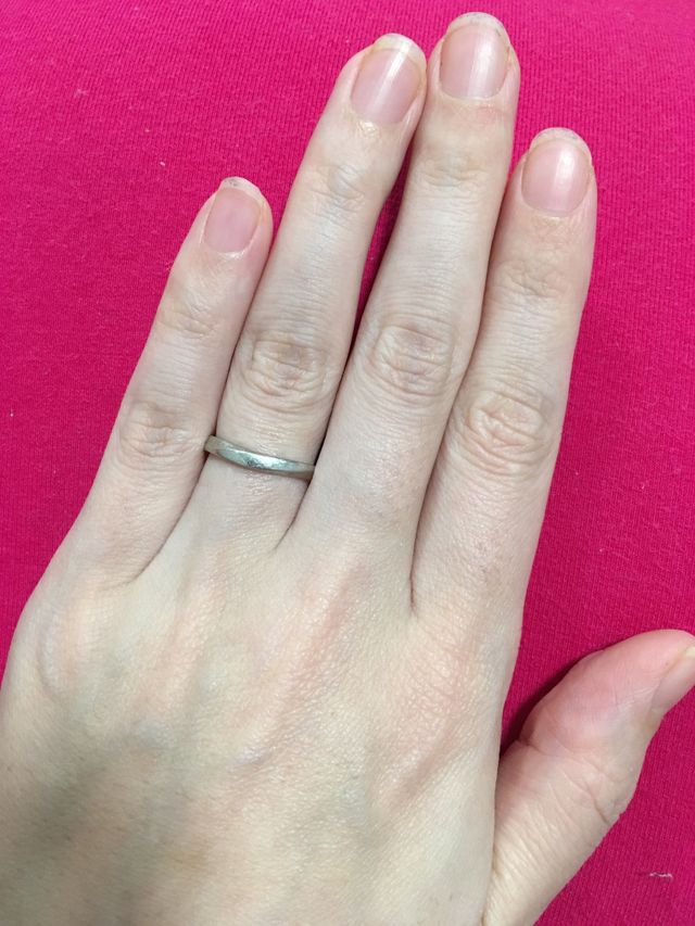 着用している写真です。