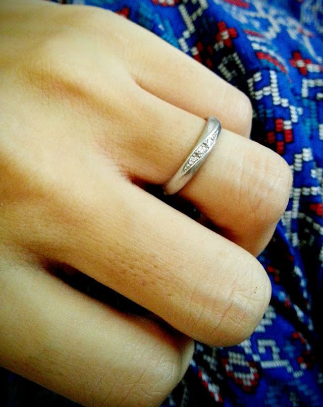 アイプリモで購入した結婚指輪