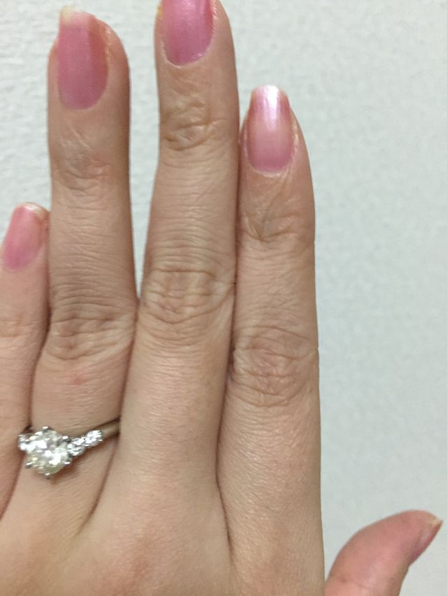 日本ダイヤモンド貿易で、1.25カラットのダイヤ