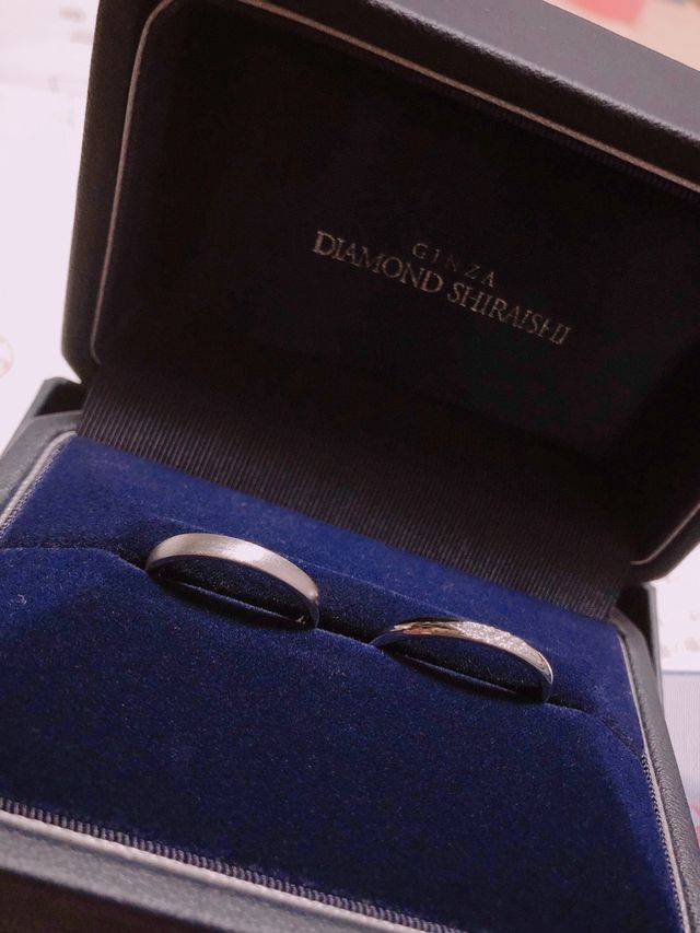 左が旦那さん
右が私です