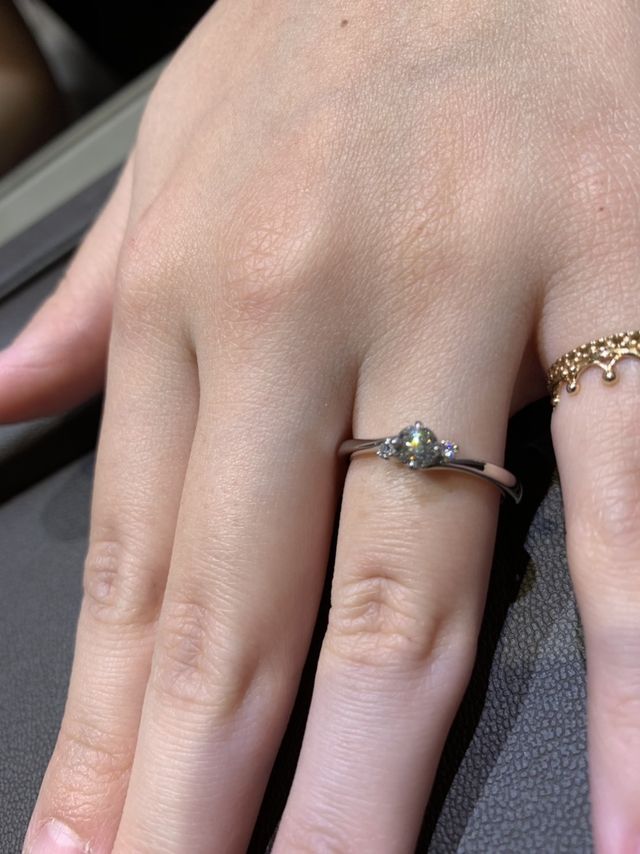 着用時の写真です。