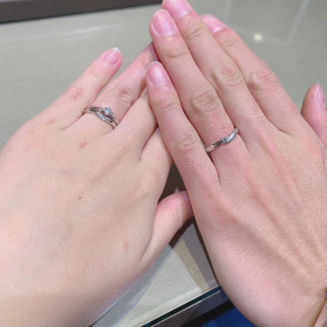 店員さんに撮ってもらいました！