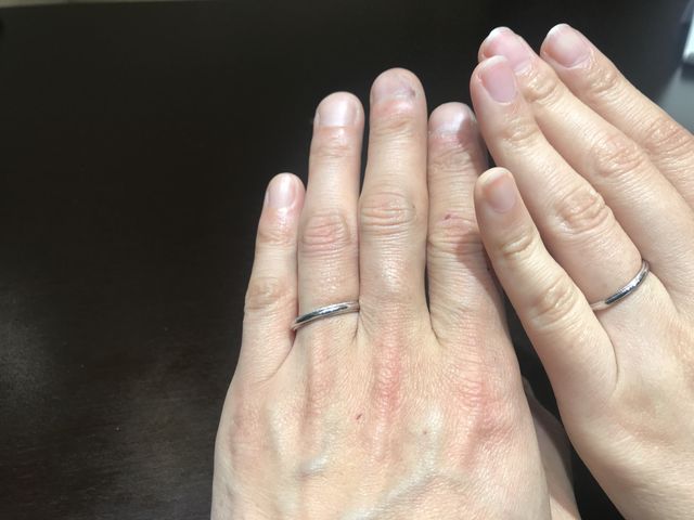 結婚指輪！