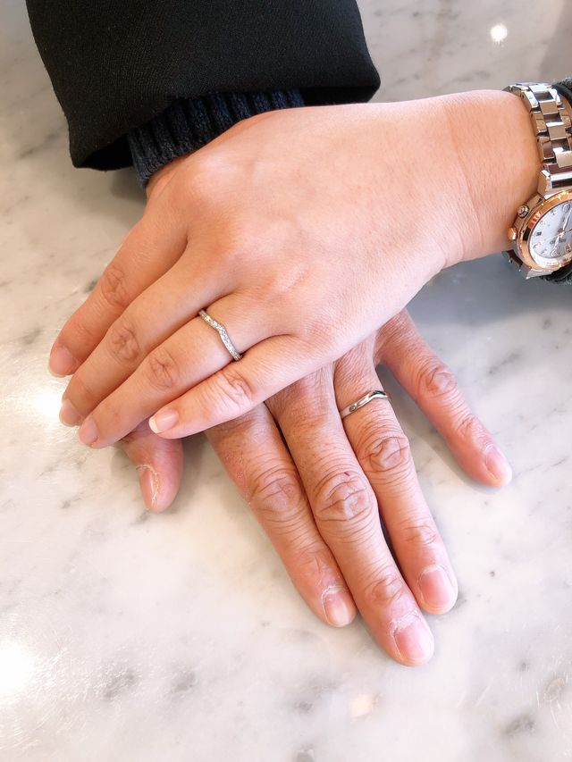 EITOというブランドの結婚指輪です！