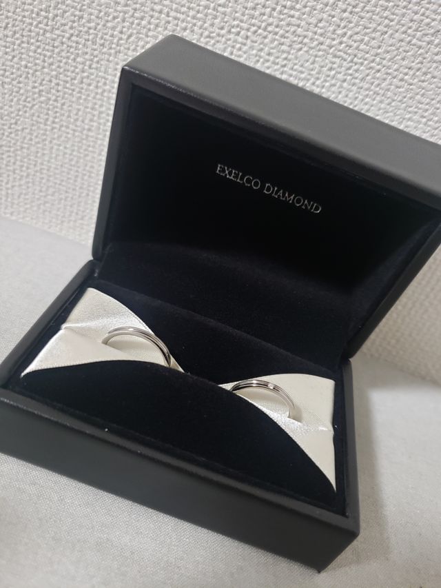 シンプルなマリッジリング