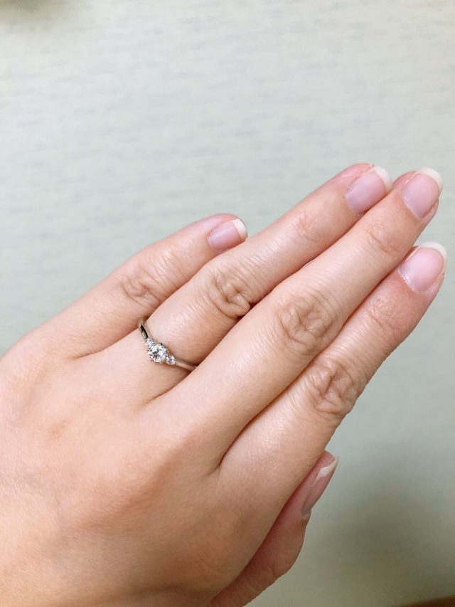 着用時の写真です。