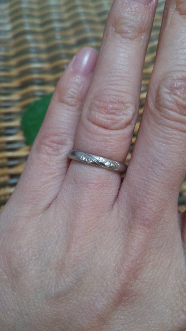 装着した写真です。