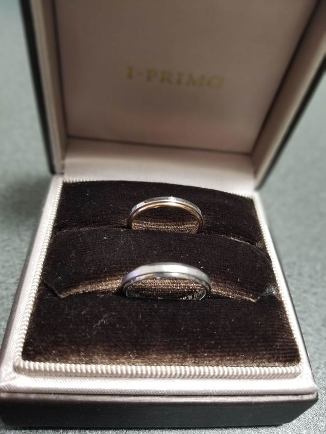 シルバーと
ピンクゴールド