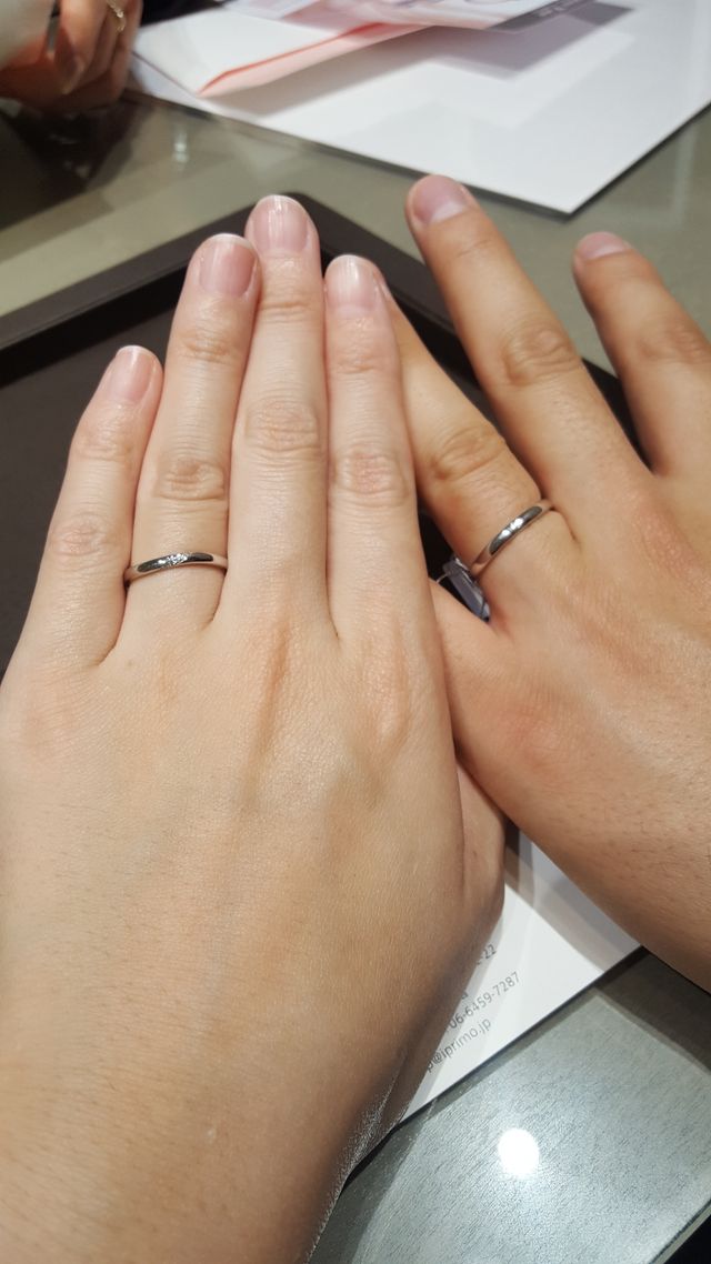 着用時の写真です。