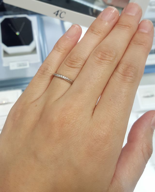 着用時の写真です。