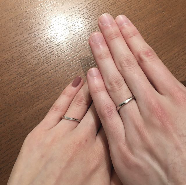 結婚指輪購入しました❤️