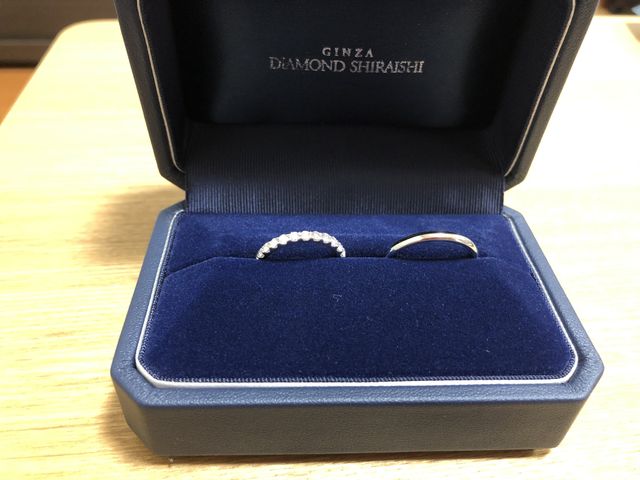結婚指輪はここに決めました