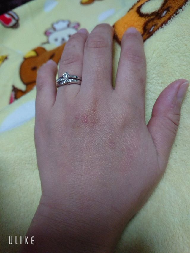 初めてつけました☆