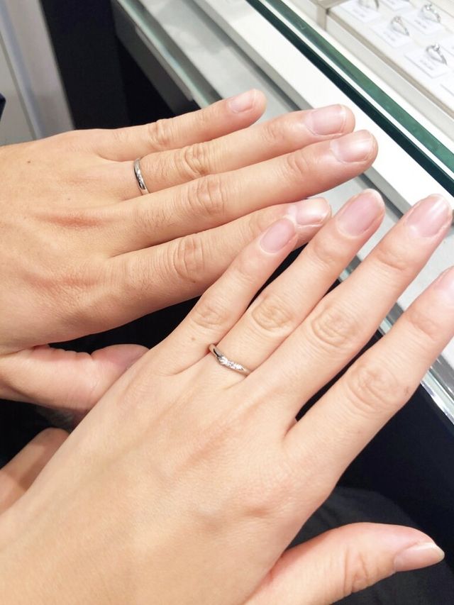 結婚指輪を購入しました。