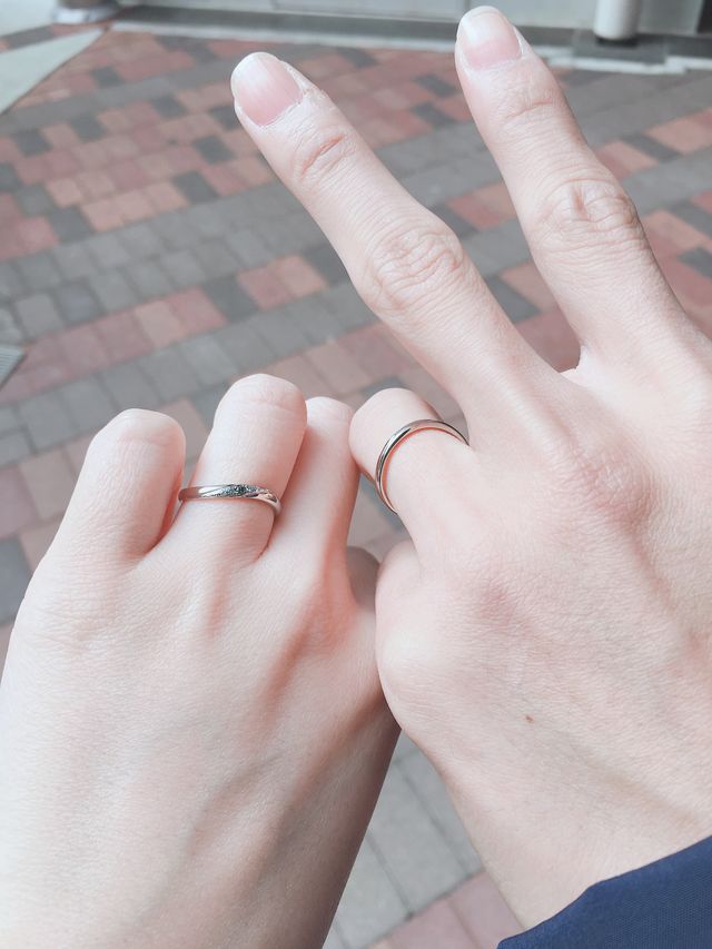 ミンサーリング装着画像