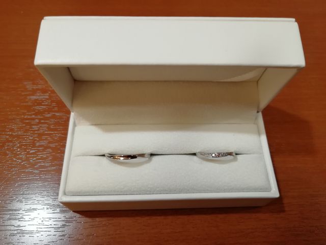 ピンクドルフィン結婚指輪