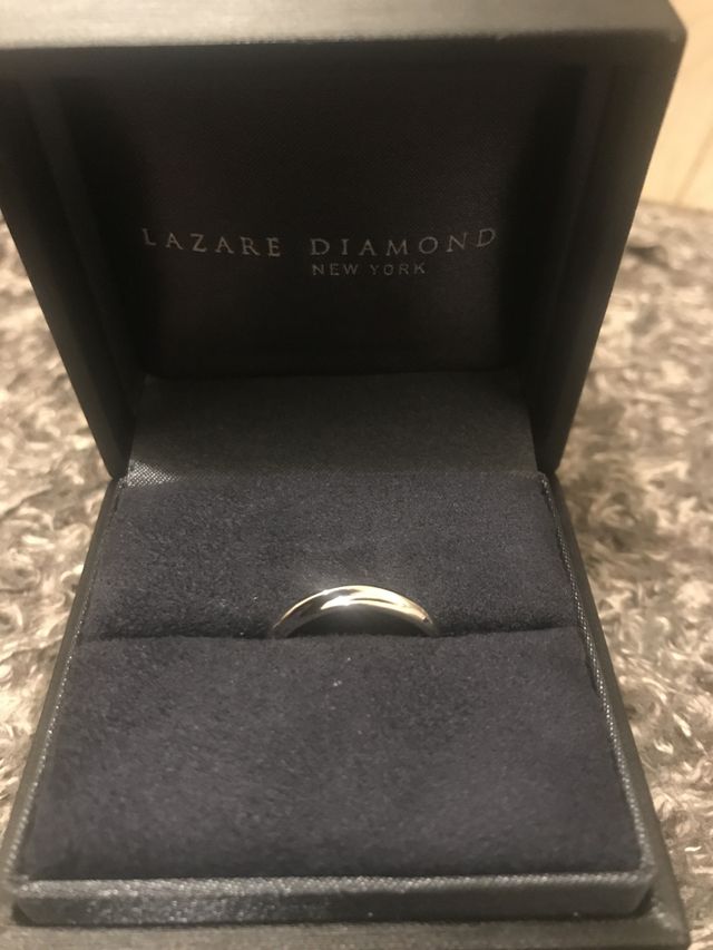 ウェーブが施されたデザイン。
ゴツすぎずで素敵です^_^