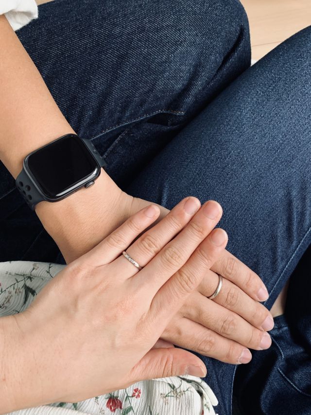 着けてすぐに映えを気にせず撮った一枚です✳︎