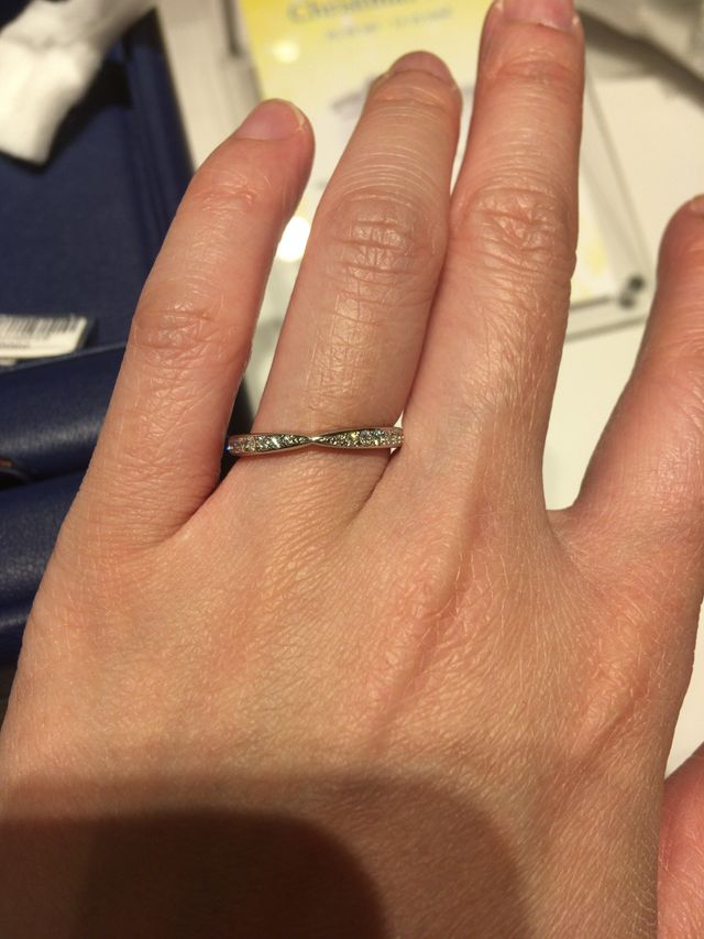 リボンみたいで可愛い。