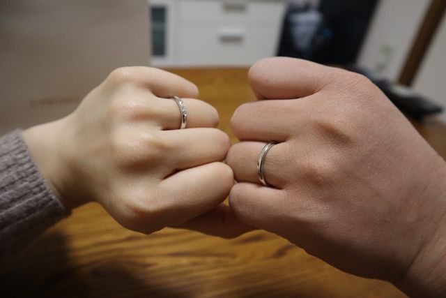 丸みを帯びていてつけ心地もとても良い。