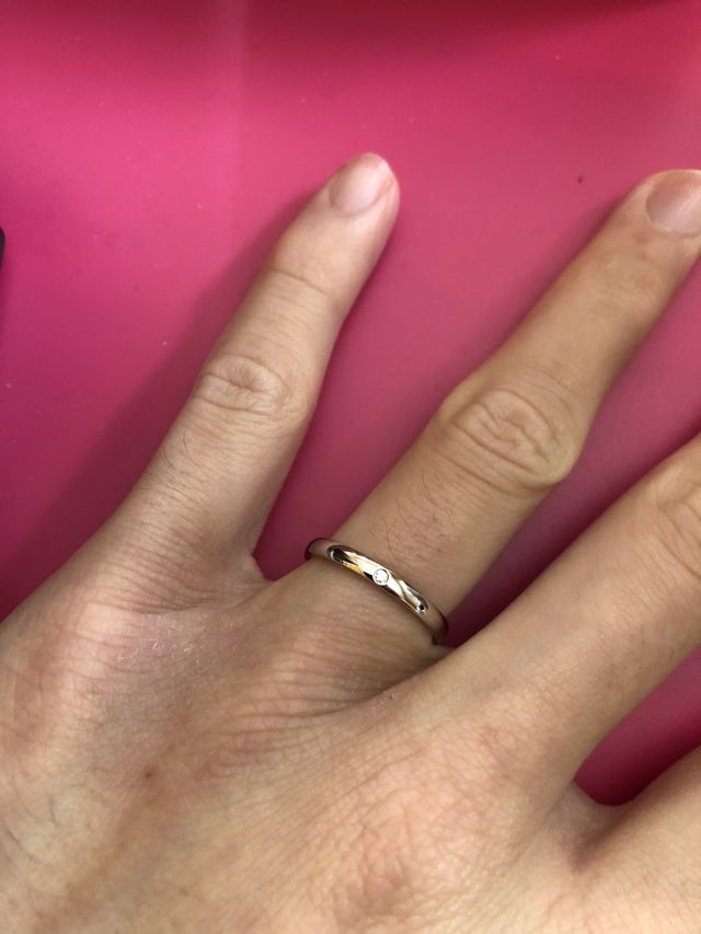 着用時の写真です。