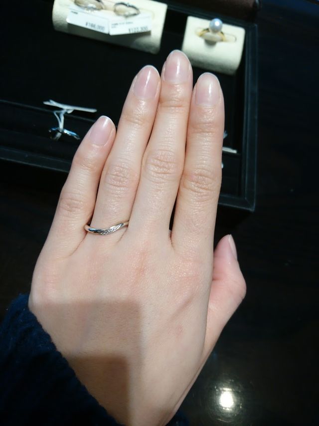 試着時の写真です