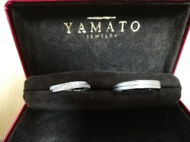 横浜YAMATOさんからいただいたリングケース