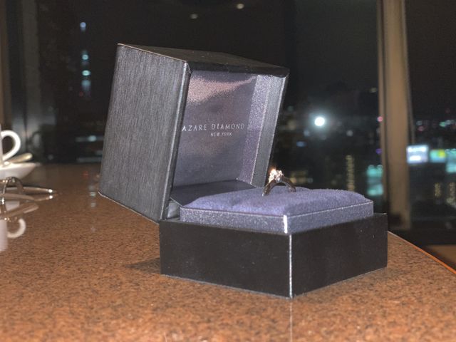 彼女の誕生日にサプライズでプロポーズしました。