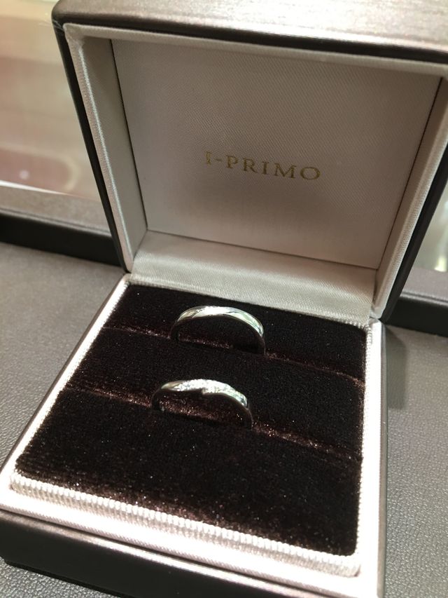 リングボックスもおしゃれです