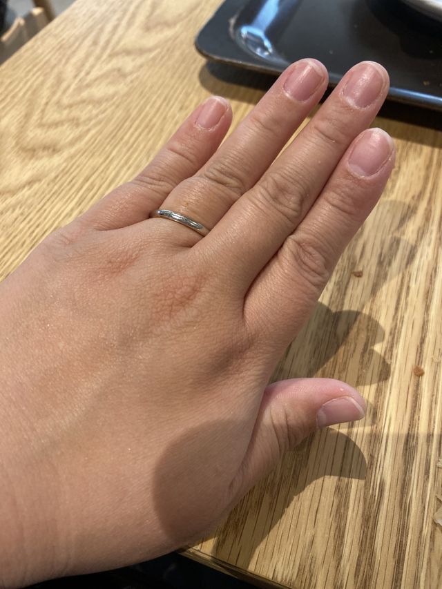 指が太いのですが、サイズがあって良かったです。笑