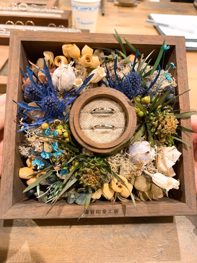 完成品を開けた直後です