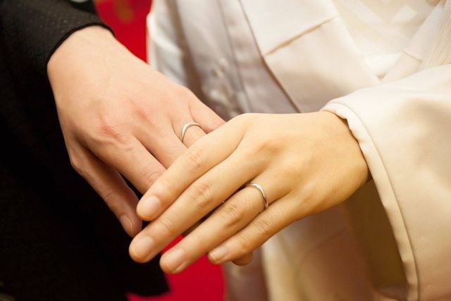 二人の結婚指輪