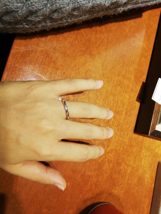 とても着け心地がよく、指になじみます。