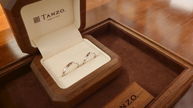 受け取ったときに撮影させていただきました。