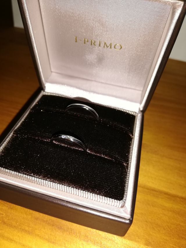 箱のまま結婚式までは保管！