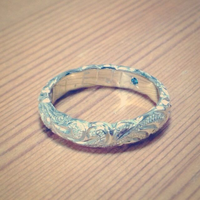 裏にはブルーダイヤモンド