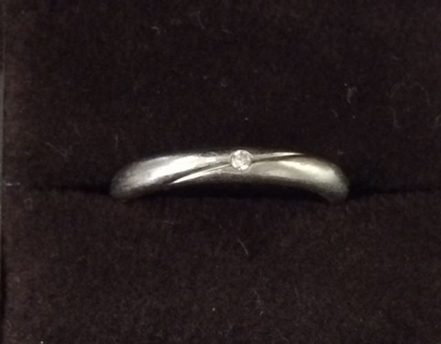 結婚指輪正面